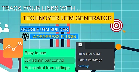 UTM Code Generator for Google Analytics Tracking URL Wordpress Plugin