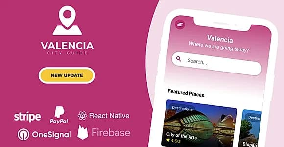 Valencia - Complete City Guide App + Backend