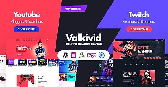 Valkivid WordPress Theme