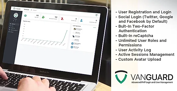 Vanguard - Advanced PHP Login and User Management