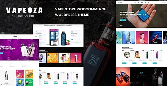 Vapeoza WordPress Theme