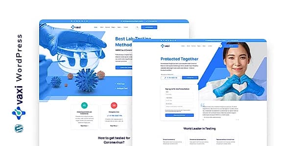 Vaxi WordPress Theme