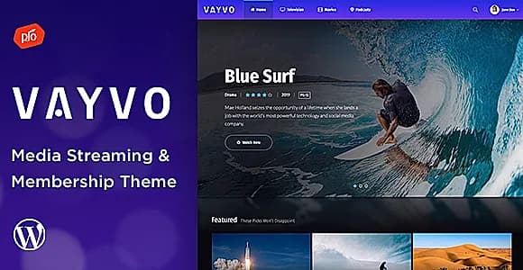 Vayvo Progression WordPress Theme