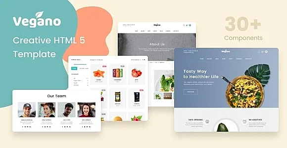 Vegano - Organic Food Store HTML Template