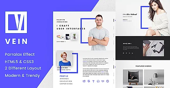 Vein Parallax CV/Resume