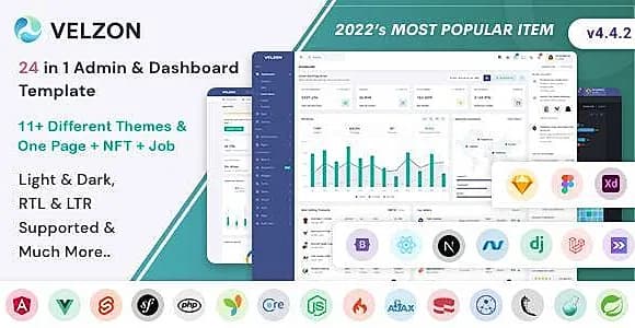 Velzon - Admin & Dashboard Template