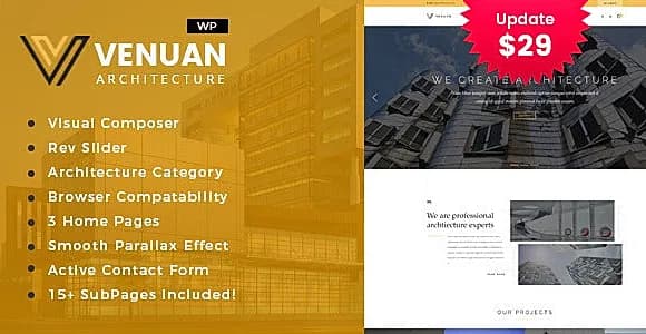 Venuan WordPress Theme