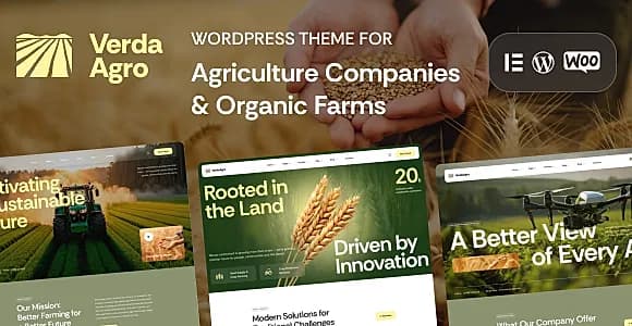 VerdaAgro WordPress Theme