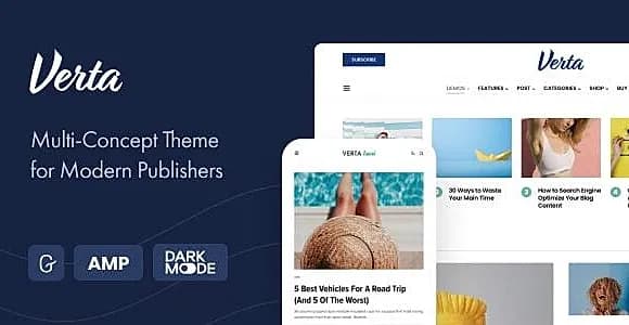 Verta WordPress Theme