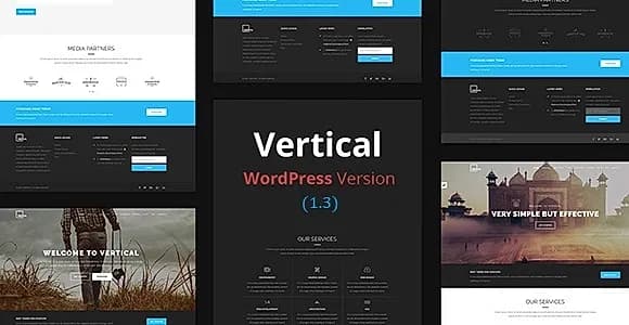 Vertical WordPress Theme
