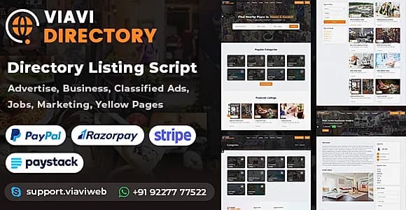 Viavi - Directory Listing Laravel Script