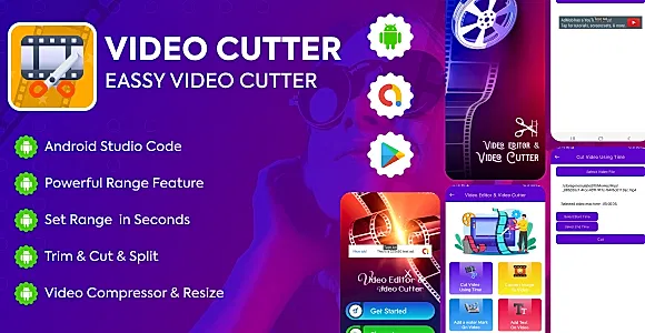 Video Cutter - Video Editor & Maker - Video Cut -Admob - Android
