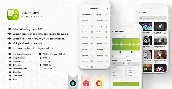 Video to MP3 Converter | Mirror | Resize | Blur Mask | Split Video