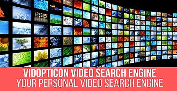 Vidopticon - Your Own Video Search Engine WordPress Plugin