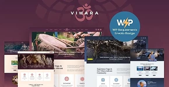 Vihara WordPress Theme
