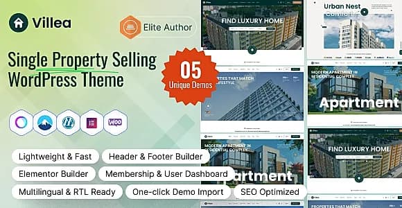 Villea WordPress Theme