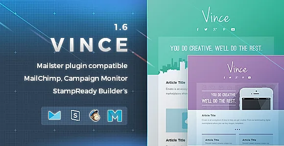Vince | Responsive Email Template