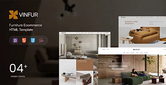 Vinfur | Furniture eCommerce HTML Template