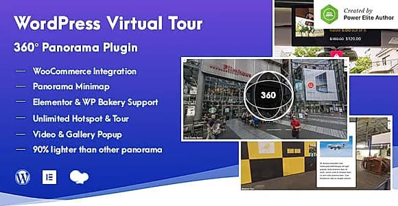 360 Virtual Tour, Panorama WordPress Plugin WordPress Plugin