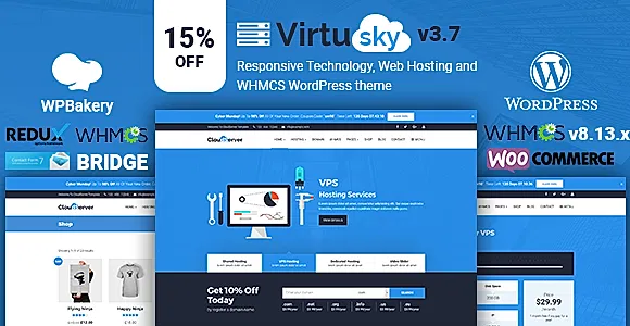 VirtuSky WordPress Theme