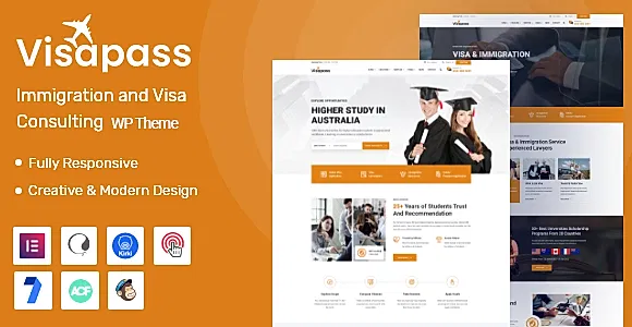 Visapass WordPress Theme