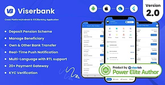 ViserBank - Cross Platform Internet Banking Application