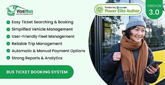 ViserBus - Bus Ticket Booking System