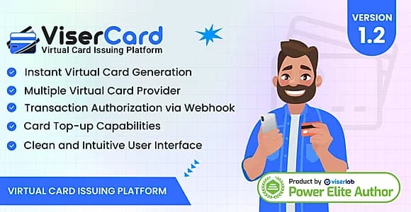 ViserCard - Virtual Card Issuing Platform
