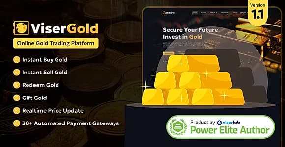 ViserGold - Online Gold Trading Platform