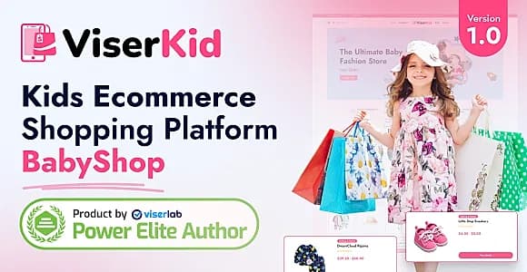 ViserKid - Kids Ecommerce Shopping Platform | BabyShop