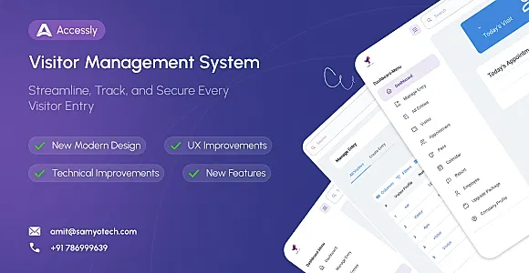 Visitor Management System | Company Visitor Check-In Platform | Visitor Entry System |Smart Check-In