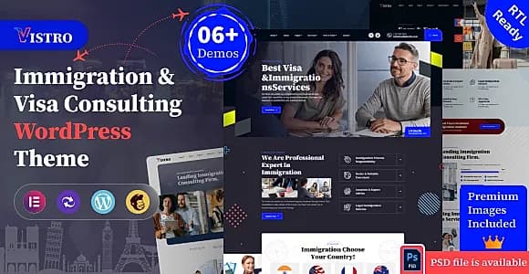 Vistro WordPress Theme