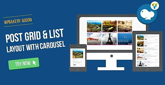 Visual Composer - Post Layout with Carousel WordPress Plugin