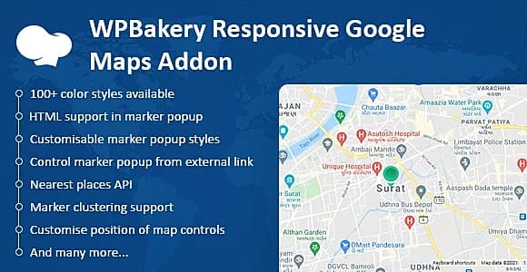 Visual Composer Responsive Google Maps WordPress Plugin