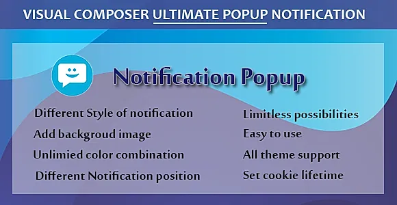 Visual Composer - Ultimate Popup Notification