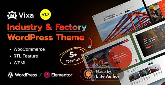 Vixa WordPress Theme