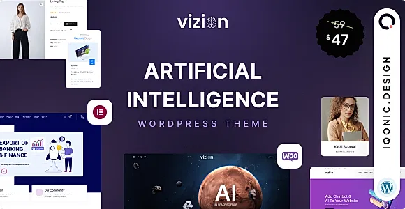 vizion elementor WordPress Theme