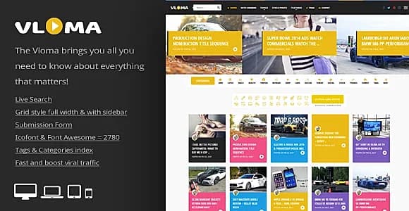 Vloma WP WordPress Theme