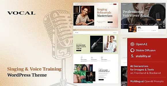 Vocal WordPress Theme
