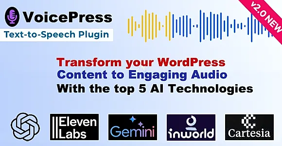VoicePress - AI Text to Speech for WordPress