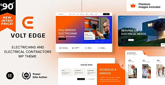 VoltEdge WordPress Theme