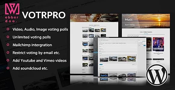 Votr Pro - Easy WordPress Vote Poll Plugin