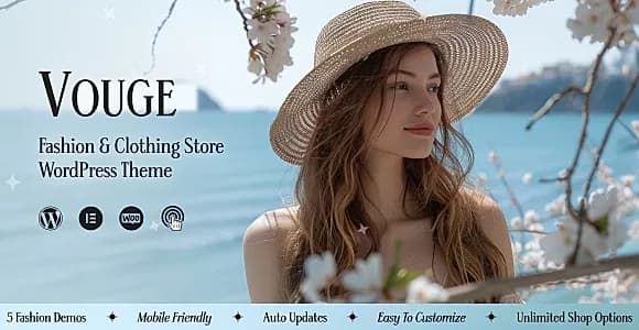 Vouge WordPress Theme