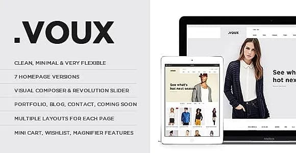 Voux WooCommerce Shopping Theme WordPress Theme