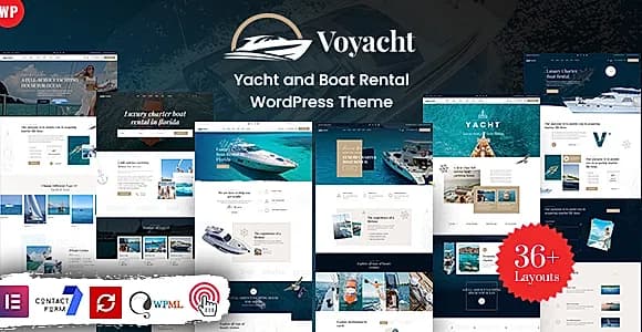 Voyacht WordPress Theme