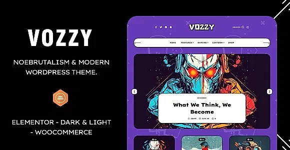 Vozzy WordPress Theme