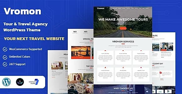 Vromon WordPress Theme