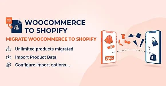 W2S - Migrate WooCommerce to Shopify Premium WordPress Plugin