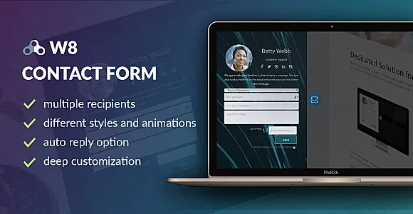W8 Contact Form WordPress Plugin