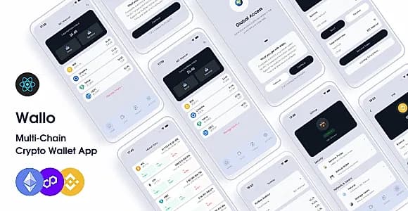 Wallo – Multi-Chain Crypto Wallet